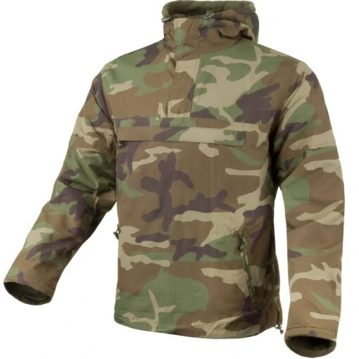 Brandit Windbreaker Woodland -Outdoor Series Store brandit windbreaker jacket camo woodland 2