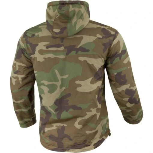 Brandit Windbreaker Woodland -Outdoor Series Store brandit windbreaker jacket camo woodland 3