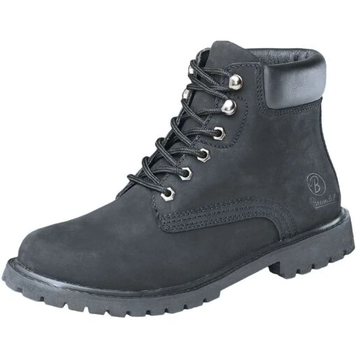 Brandit Kenyon Boots Black -Outdoor Series Store branditkenyonleatherbootBLACKALL 1