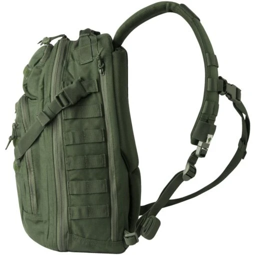 First Tactical Crosshatch Sling Pack OD Green -Outdoor Series Store first tactical CrosshatchSlingPack ODGREEN ALL 3 1