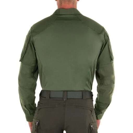 First Tactical Men's Defender Shirt OD Green -Outdoor Series Store first tactical defender shirt od green 2a 1