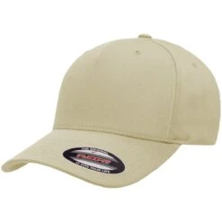 Flexfit 5 Panel Cap Khaki -Outdoor Series Store flexfit 5 panel cap khaki 003