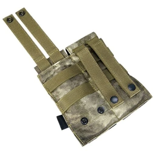 Flyye Double M4/M16 Magazine Pouch MOLLE A-TACS AU -Outdoor Series Store flyye double m4 m16 mag pouch atacsau 5a 2