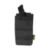 Flyye EV Universal Single Magazine Pouch MOLLE Black -Outdoor Series Store flyye ev uni single mag pouch black 1a 2