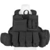 Flyye Force Recon Vest With Pouch Set Ver. Mar Black -Outdoor Series Store flyye force recon vest black 2 2