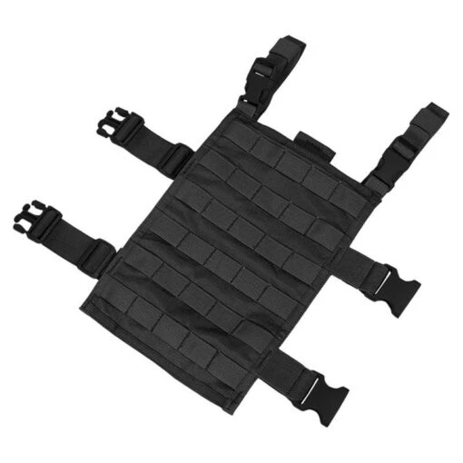 Flyye Right-Angle Leg Panel MOLLE Black -Outdoor Series Store flyye molle right angle leg panel black 1a 2