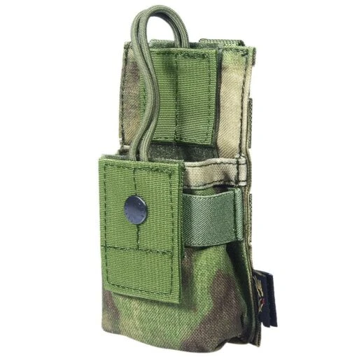 Flyye Short Radio Pouch MOLLE A-TACS FG -Outdoor Series Store flyye molle short radio pouch atacsfg 1a 2