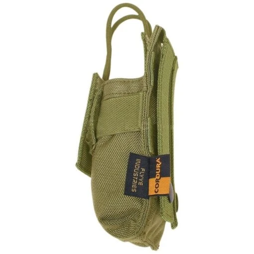 Flyye Short Radio Pouch MOLLE Khaki -Outdoor Series Store flyye molle short radio pouch khaki 3a 2