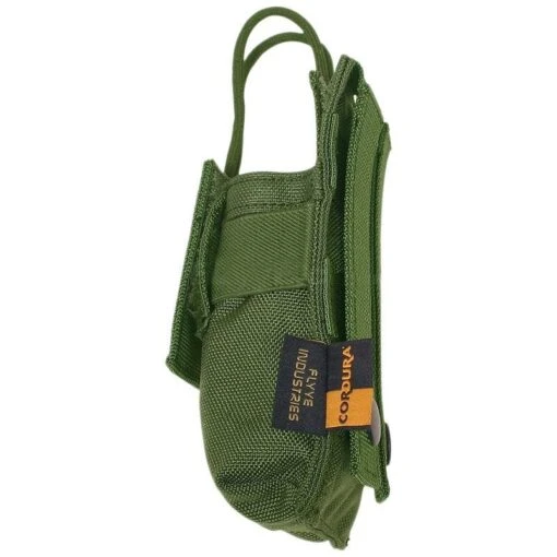 Flyye Short Radio Pouch MOLLE Olive Drab -Outdoor Series Store flyye molle short radio pouch olive 3a 2