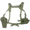 Flyye Shoulder Holster System Panel MOLLE Ranger Green -Outdoor Series Store flyye shoulder molle system panel RANGER NEW 1 2