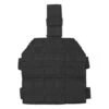 Flyye MOLLE Style Leg Panel Black -Outdoor Series Store flyye style leg panel black 1 2