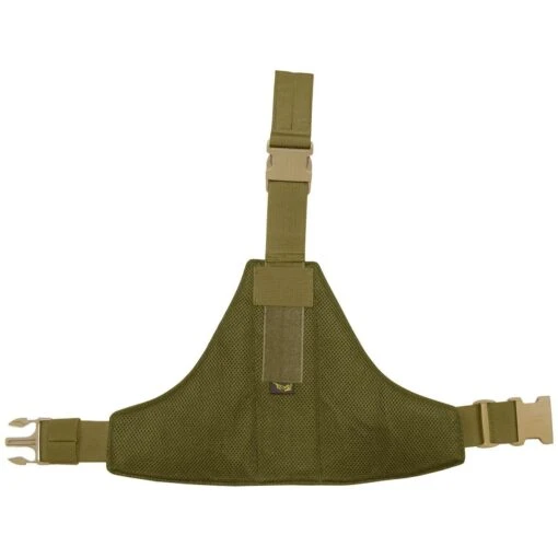 Flyye Triangular Leg Panel MOLLE Coyote Brown -Outdoor Series Store flyye triangilar panel coyote 2a 2