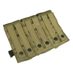 Flyye Triple M4/M16 Magazine Pouch MOLLE Khaki -Outdoor Series Store flyye triple m4 m16 mag pouch khaki 2a 2