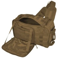 Hazard 4 Switchback Full Sized Laptop Sling Pack Coyote -Outdoor Series Store hazard4 switchback sling pack CYT 8