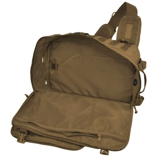 Hazard 4 Switchback Full Sized Laptop Sling Pack Coyote -Outdoor Series Store hazard4 switchback sling pack CYT 9