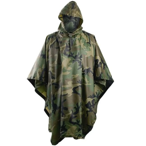 Helikon Waterproof Poncho Ripstop Woodland -Outdoor Series Store helikon poncho woodland ALL 1