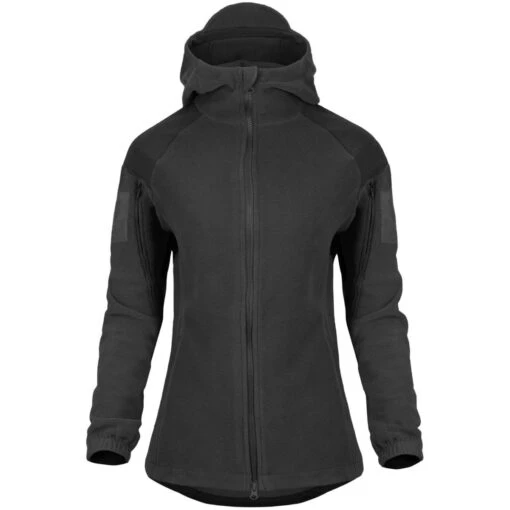 Helikon Womens Cumulus Heavy Fleece Jacket Black -Outdoor Series Store helikon womens cumulus jacket black 002 3