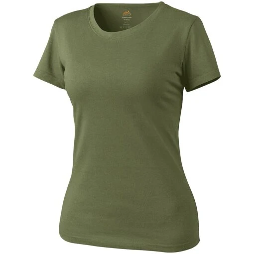 Helikon Women's T-Shirt US Green -Outdoor Series Store helikon womens t shirt us green