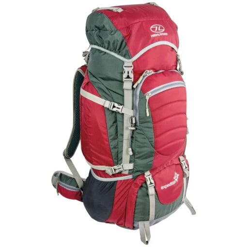 Highlander Expedition 65 Rucksack Red -Outdoor Series Store highlander expedition 65 red 1 tiny