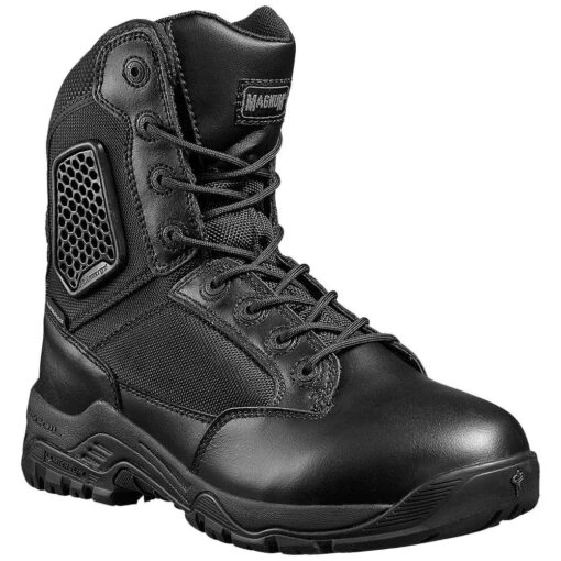 Magnum Strike Force 8.0 Side Zip Waterproof Boots Black -Outdoor Series Store magnum strike force 1 1