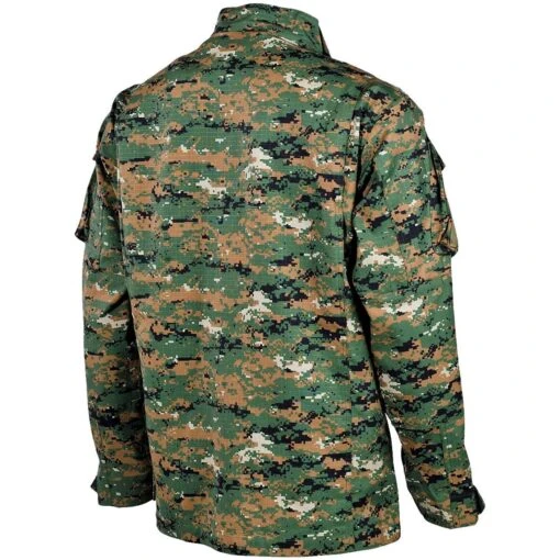 MFH ACU Ripstop Field Jacket Digital Woodland -Outdoor Series Store mfh acu ripstop shirt hdt digital woodland 2 1