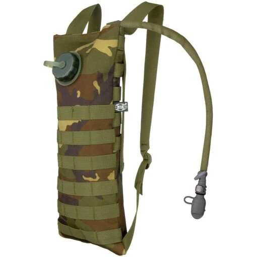 MFH Hydration Bladder And Carrier MOLLE Woodland -Outdoor Series Store mfh hydration bladder woodland 1