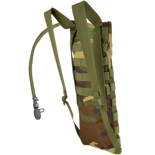 MFH Hydration Bladder And Carrier MOLLE Woodland -Outdoor Series Store mfh hydration bladder woodland 2