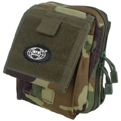 MFH Map Case MOLLE Woodland -Outdoor Series Store mfh map case molle woodland 1 2