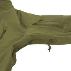 MFH Scorpion Soft Shell Jacket OD Green -Outdoor Series Store mfh security soft shell odgreen 004 1