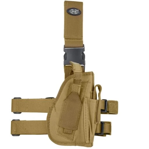 MFH Right Leg Holster Coyote Tan -Outdoor Series Store mfh tactical leg holster right coyote tan