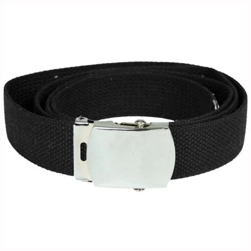 Mil-Tec Webbing Belt Black -Outdoor Series Store mil tec belt black amaz 1 1