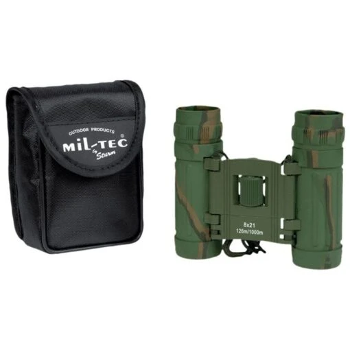 Mil-Tec Foldable Binocular 8x21 Camo -Outdoor Series Store mil