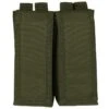 Mil-Tec Double AK47 Magazine Pouch MOLLE Olive -Outdoor Series Store mil tec double ak47 mag pouch olive amaz 1 1