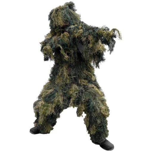 Mil-Tec Ghillie Suit 4 Pcs. Woodland -Outdoor Series Store mil tec ghillie suit anti fire 1aaa 1