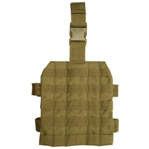 Mil-Tec Leg Panel MOLLE Coyote -Outdoor Series Store mil tec leg panel coyote amaz 1 1