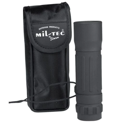 Mil-Tec Monocular 10x25 Black -Outdoor Series Store mil