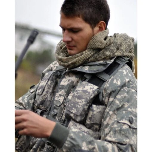 Mil-Tec Net Scarf ACU Digital -Outdoor Series Store mil