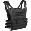 Mil-Tec Plate Carrier Vest Gen II Black -Outdoor Series Store mil tec plate carrier gen ii black 1