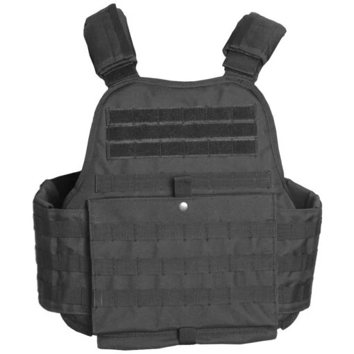 Mil-Tec Plate Carrier Vest Black -Outdoor Series Store mil tec plate carrier vest black 1 1