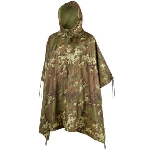 Mil-Tec Waterproof Poncho Ripstop Vegetato Woodland -Outdoor Series Store mil tec poncho ripstop vegetato woodland 1 1