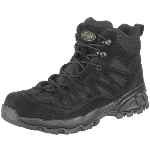 Mil-Tec Squad Boots Black -Outdoor Series Store mil tec squad boots BLACK ALL 1C 1