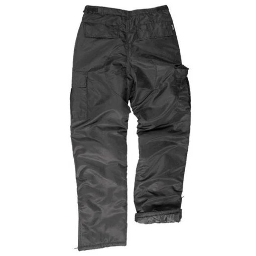 Mil-Tec US MA1 Thermal Trousers Black -Outdoor Series Store mil tec thermal trousers black amazon 2 1