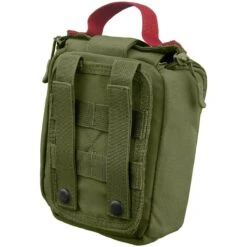 Mil-Tec Individual First Aid Kit Laser Cut Pouch Olive -Outdoor Series Store mil tec ifak medic pouch laser cut olive 2