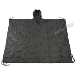 Waterproof Poncho Ripstop Black -Outdoor Series Store poncho black 3 1