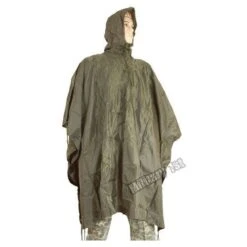 Waterproof Poncho Ripstop Olive -Outdoor Series Store poncho olive1 1