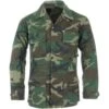 Teesar BDU Shirt Ripstop Woodland -Outdoor Series Store teesar US BDU FIELD JACKET Ripstop WOODLAND ALL2 1 1