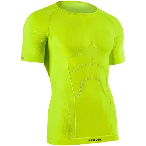 Tervel Comfortline Shirt Short Sleeve Yellow Fluo -Outdoor Series Store tervel comfort shirt 1102 YELLOW FLUO ALL 1