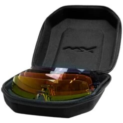 Wiley X WX Detection Glasses - Clear + Yellow + Orange + Purple + Copper Lens / Matte Black Frame -Outdoor Series Store wiley x wx detection case 2